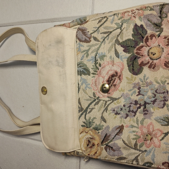 Source Unknown Floral Tapestry Shoulder Bag - Picture 2 of 6